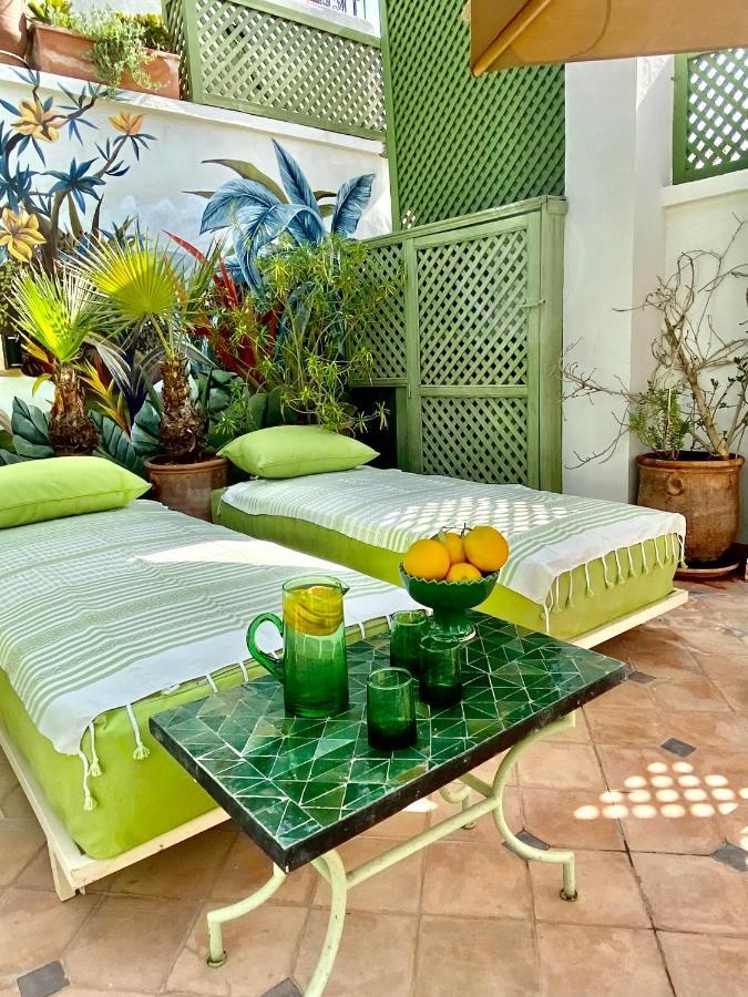 Riad Dar Adal Exclusivite 2 A 6 Personnes Petit Dejeuner Compris Place Jemaa El Fna Marrakesh Eksteriør bilde